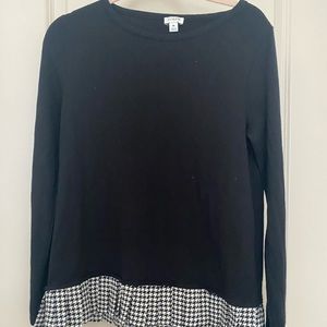 JCrew black t shirt